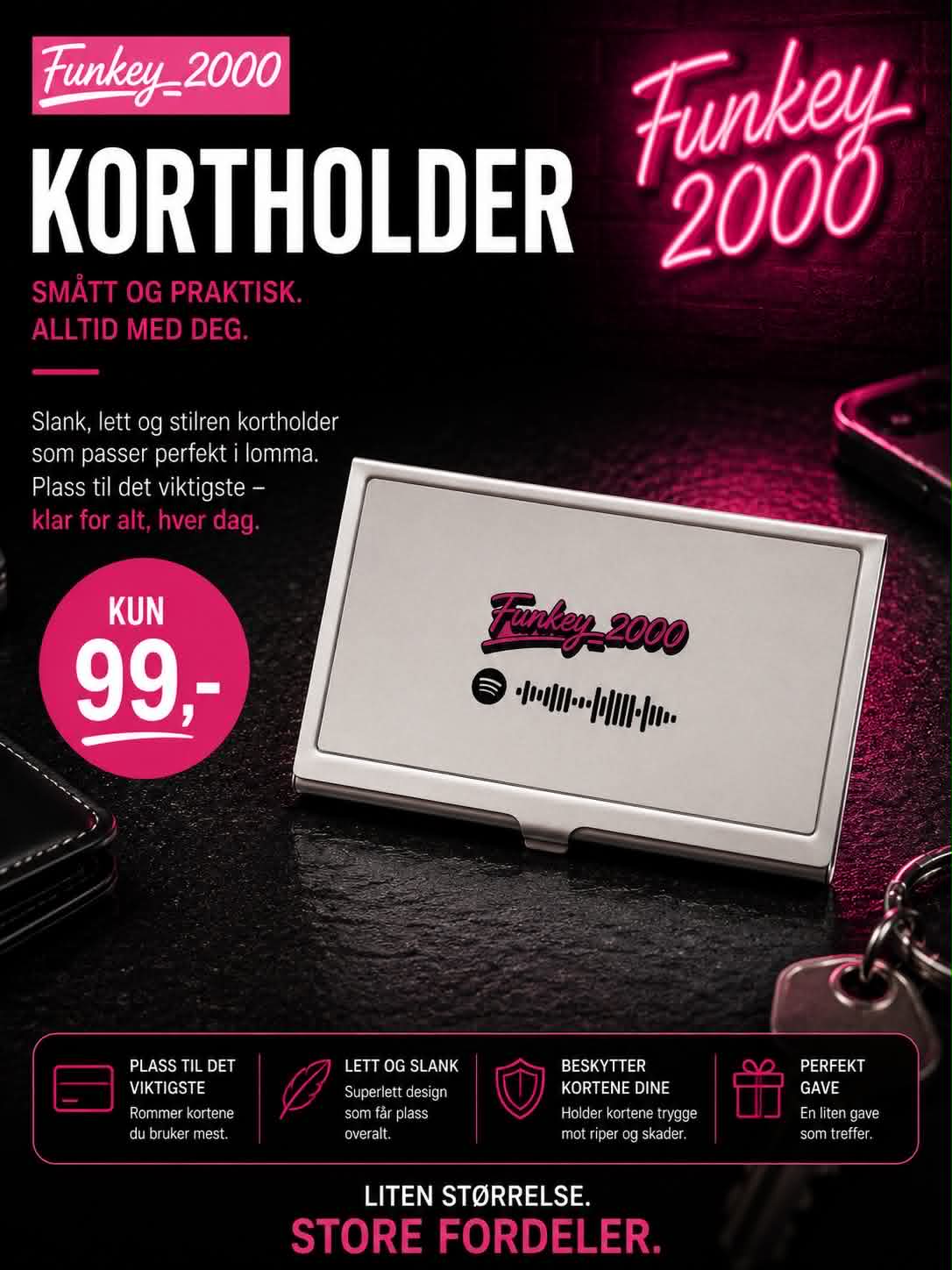 Funkey_2000 kortholder